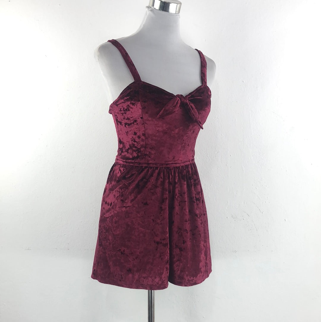 Enterizo Rojo Vino Hollister