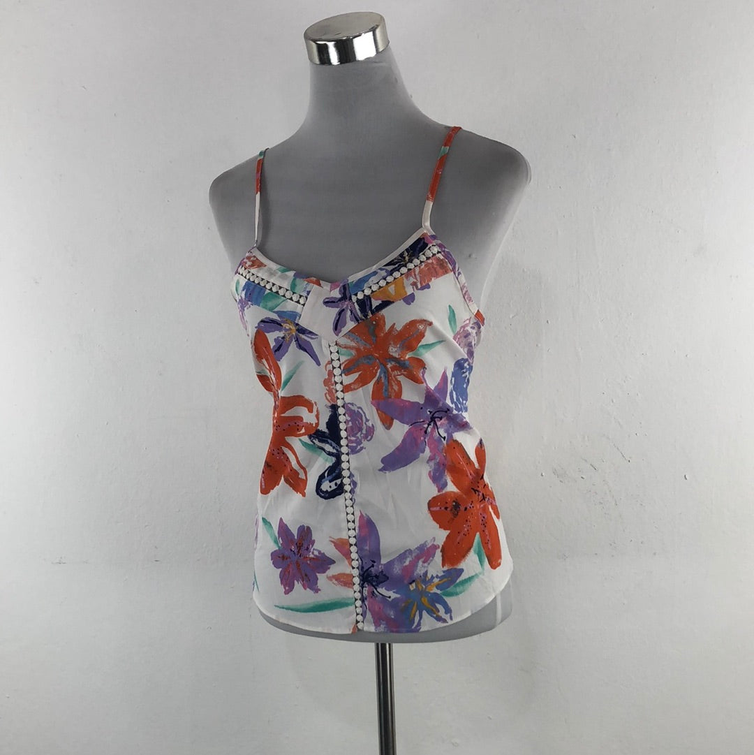 Blusa Blanco de Flores Jessica Simpson