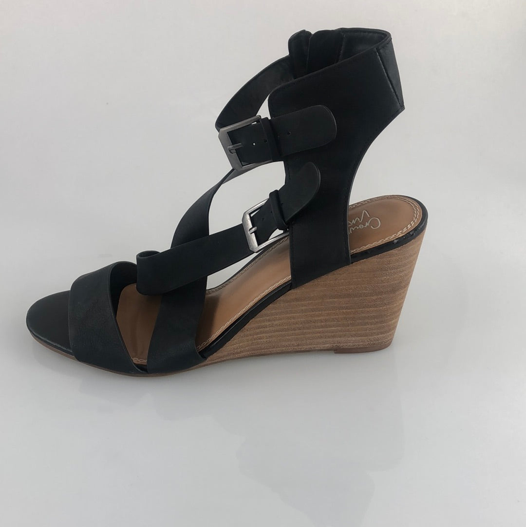 Zapatilla Negro Crown Vintage