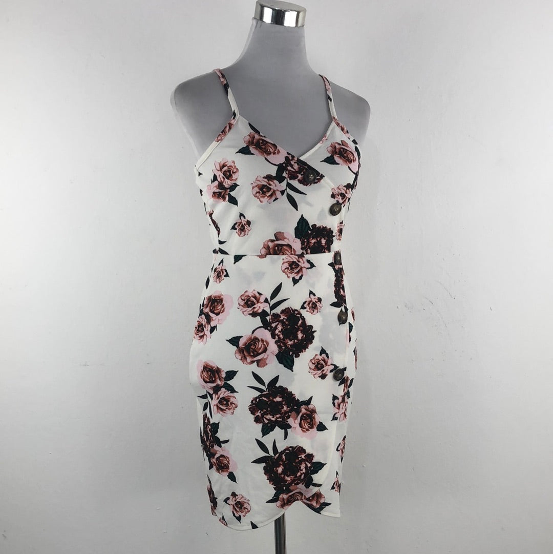 Vestido Blanco de Flores