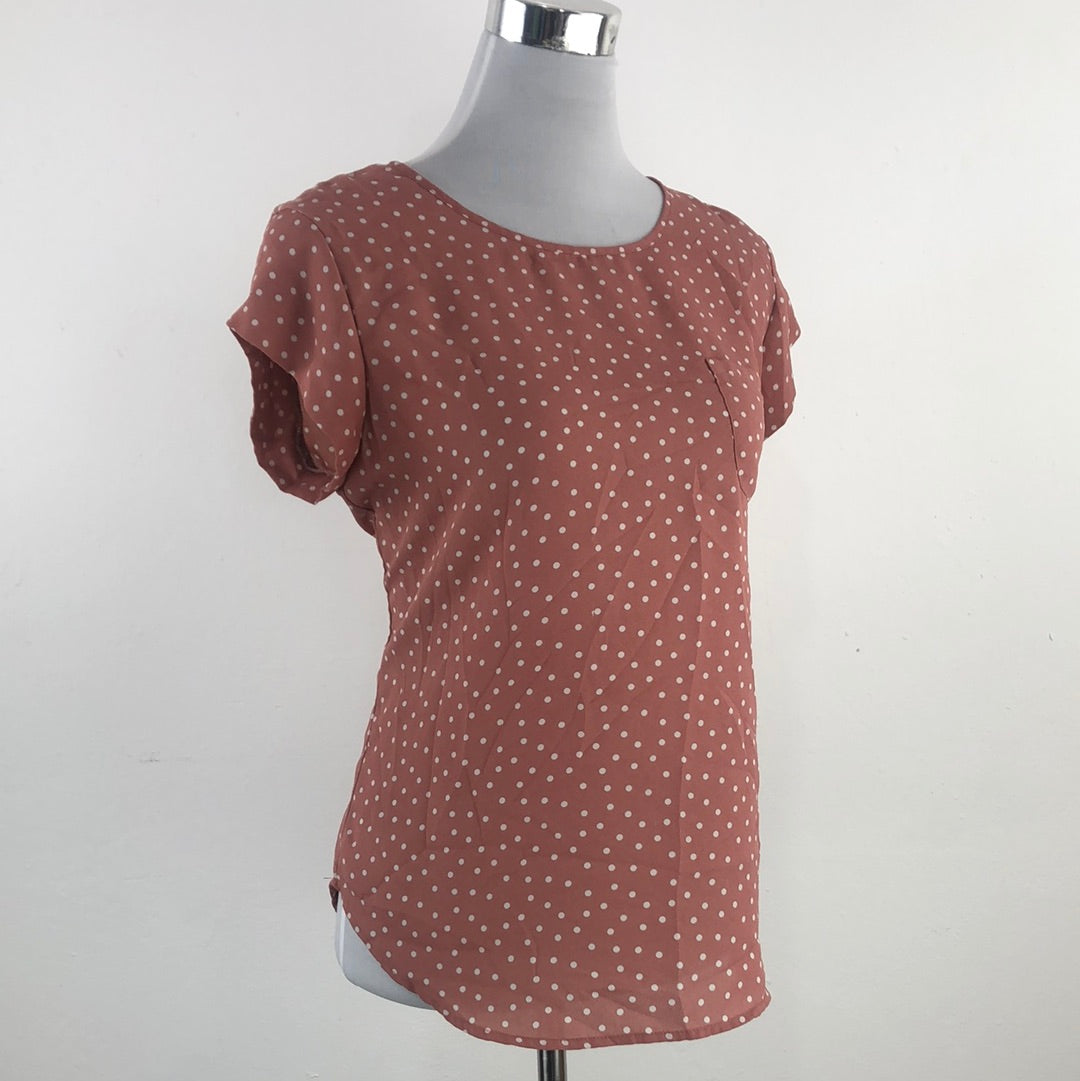 Blusa Rosado de Lunares Lily White