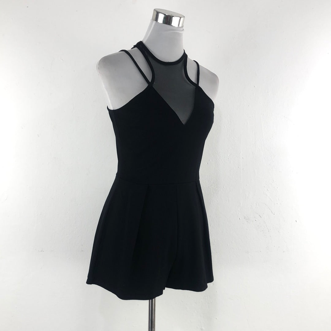Enterizo Negro Charlotte Russe