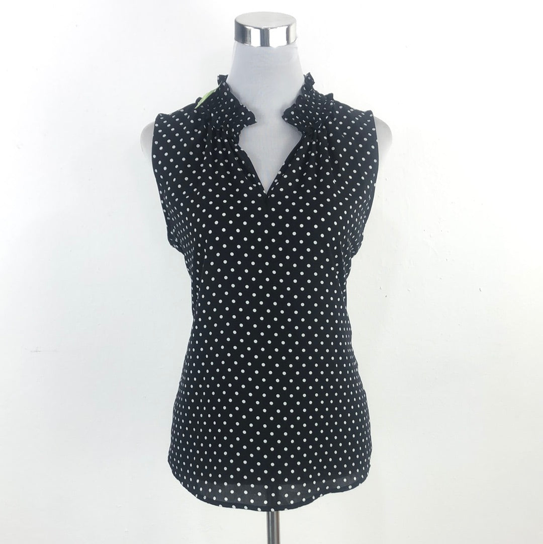 Blusa Negro de Lunares Cece