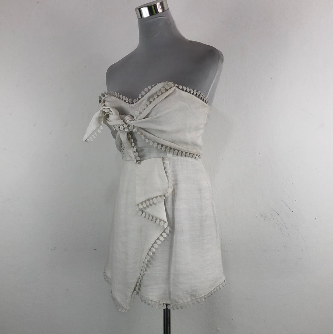 Enterizo Corto Blanco Luxxel