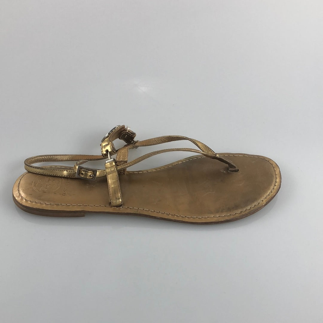 Sandalia Dorado Tory Durch
