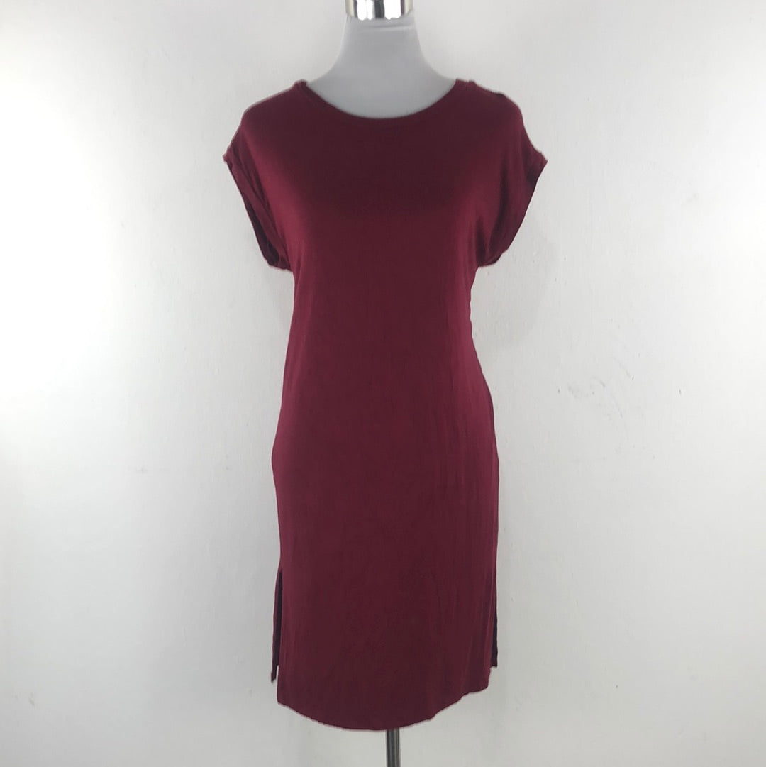 Vestido Rojo Vino Rebel Sugar