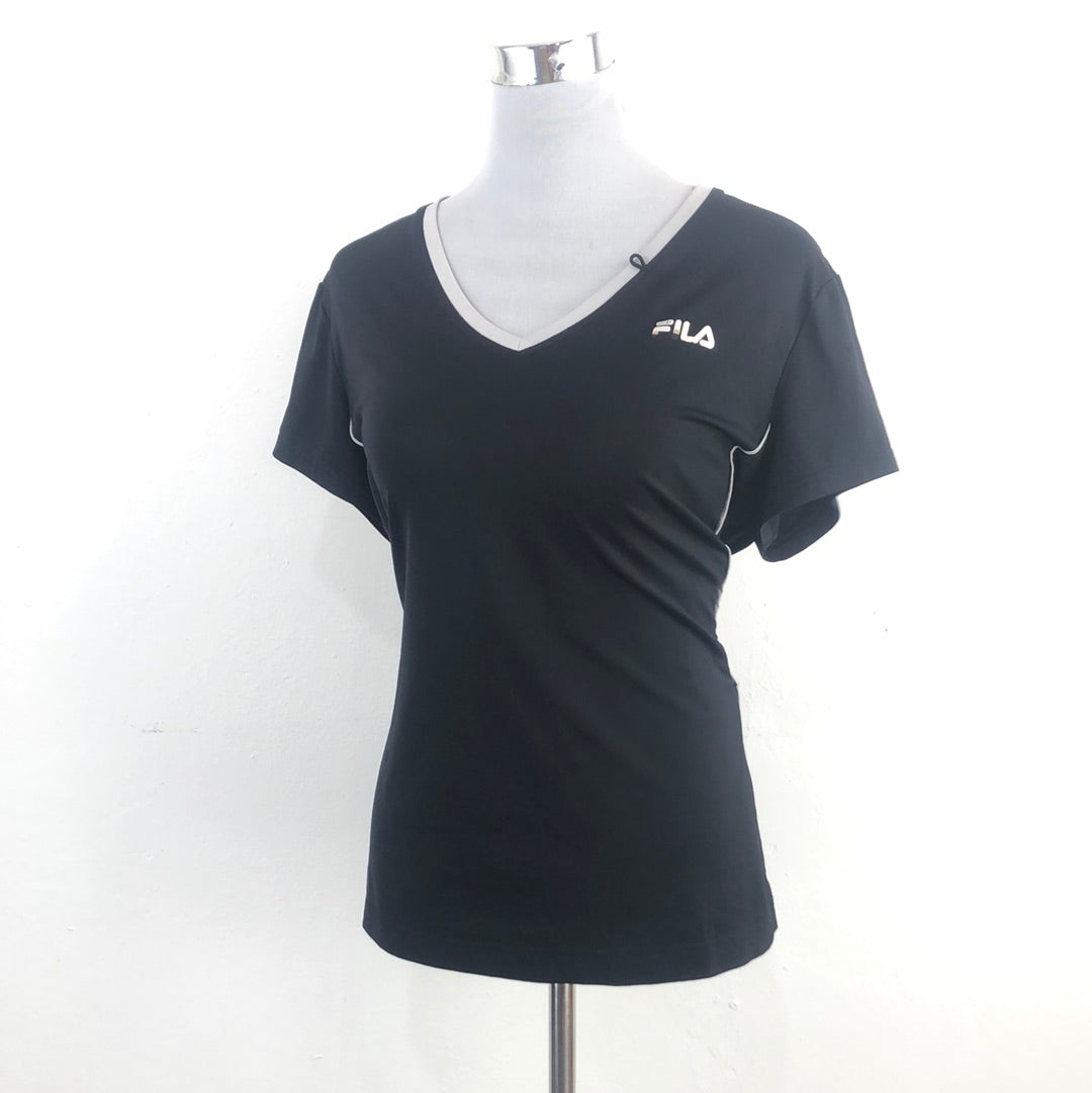 Camiseta Negro Fila Sport