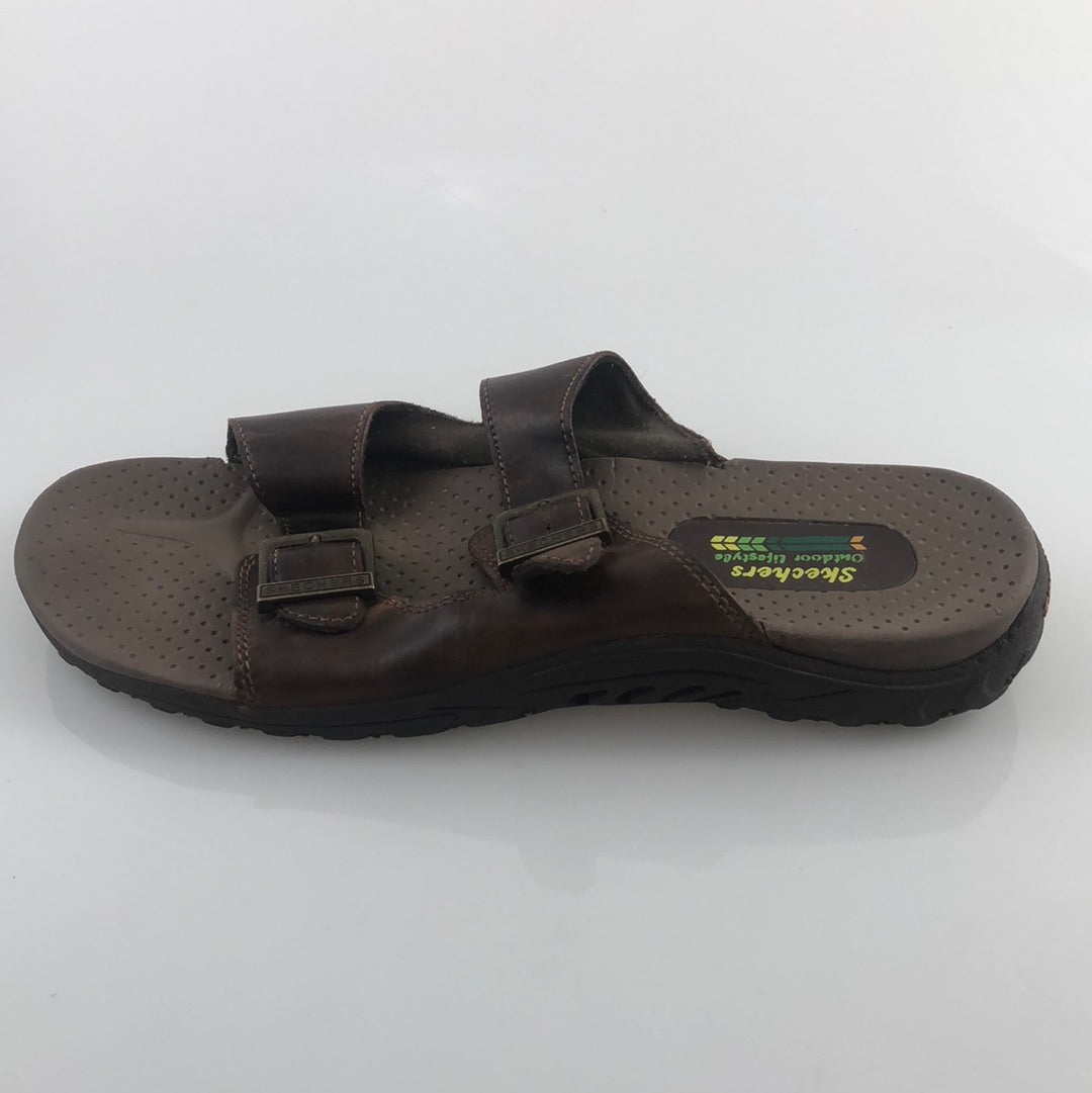 Sandalia Marron Skechers