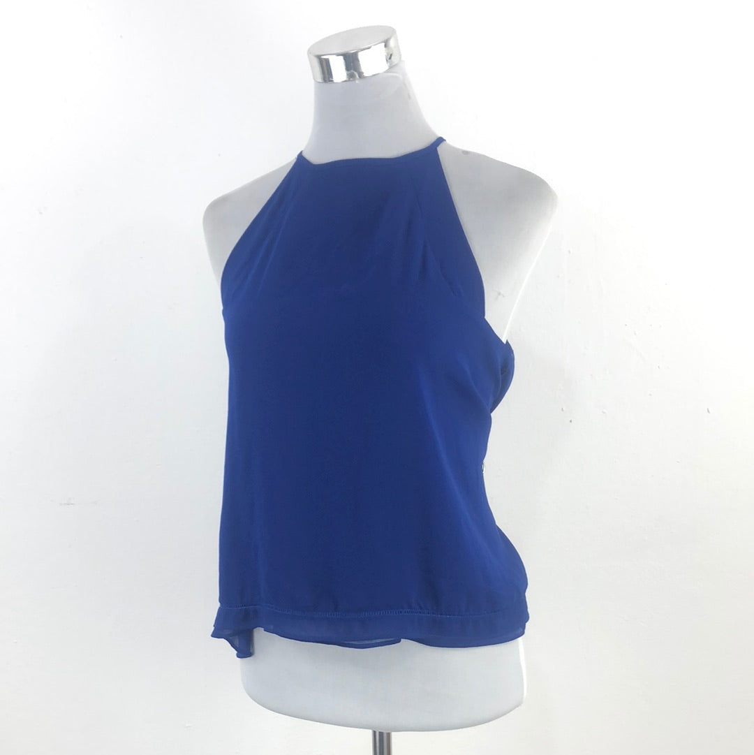 Blusa Azul Zara Basic