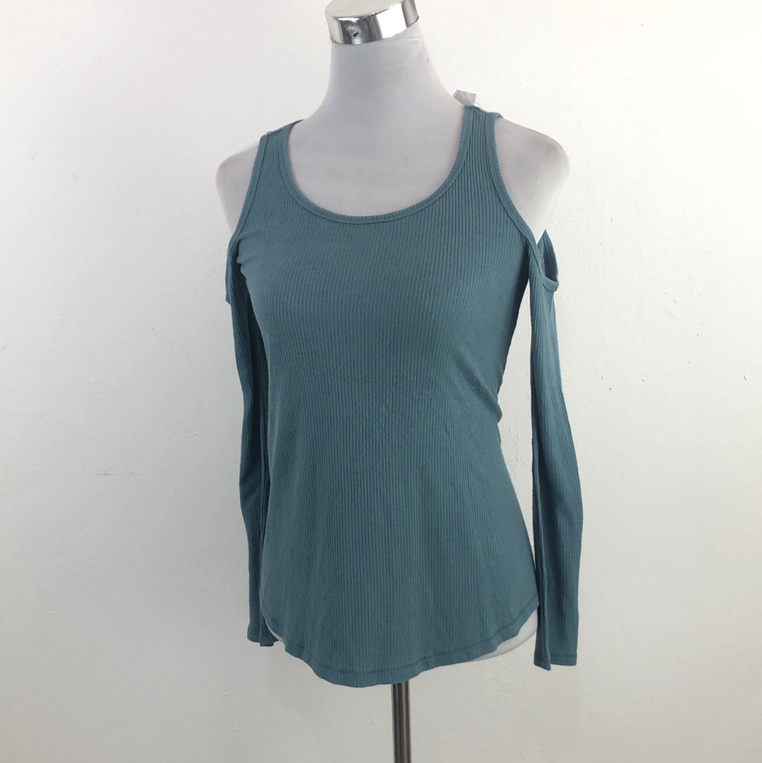 Blusa Azul Verde Aeropostale