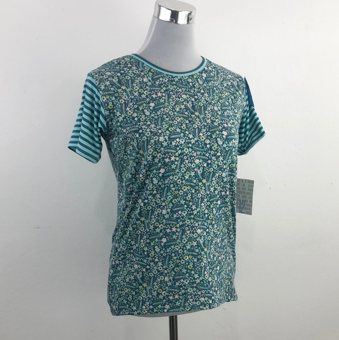 Blusa Verde de Flores Lula Roe