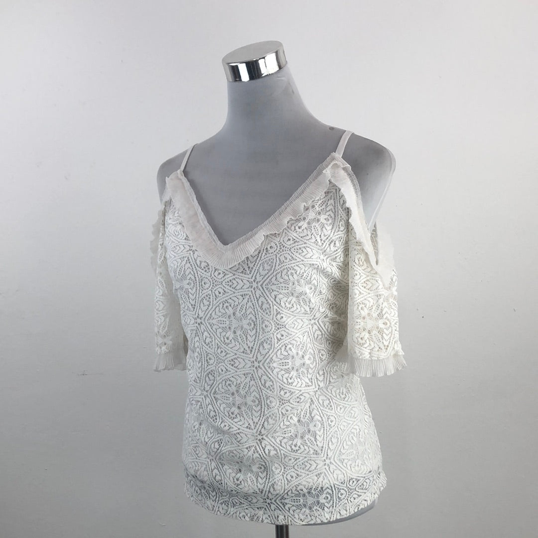 Blusa Blanco White House Black Market
