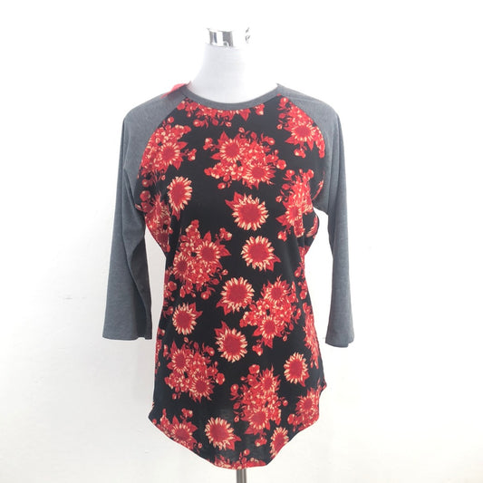 Camiseta Multicolor de Flores Lula Roe