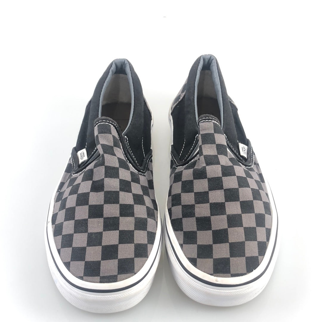 Apargatas Negro de Cuadros Vans