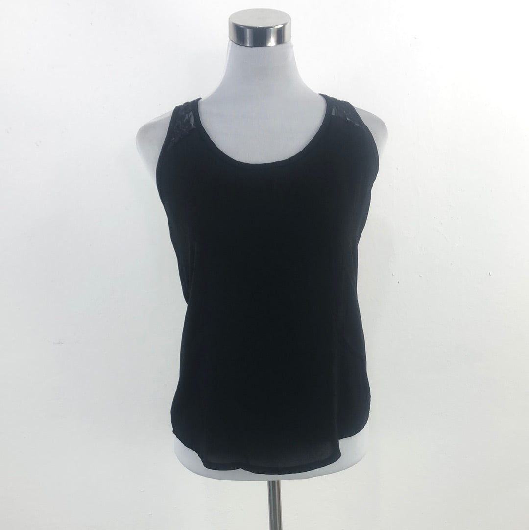 Blusa Negro Ann Taylor Loft