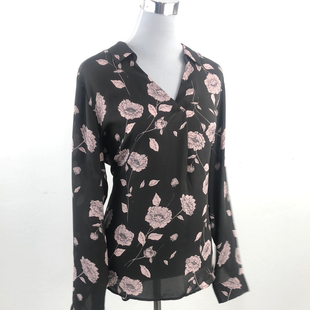 Blusa Gris de Flores Maurices
