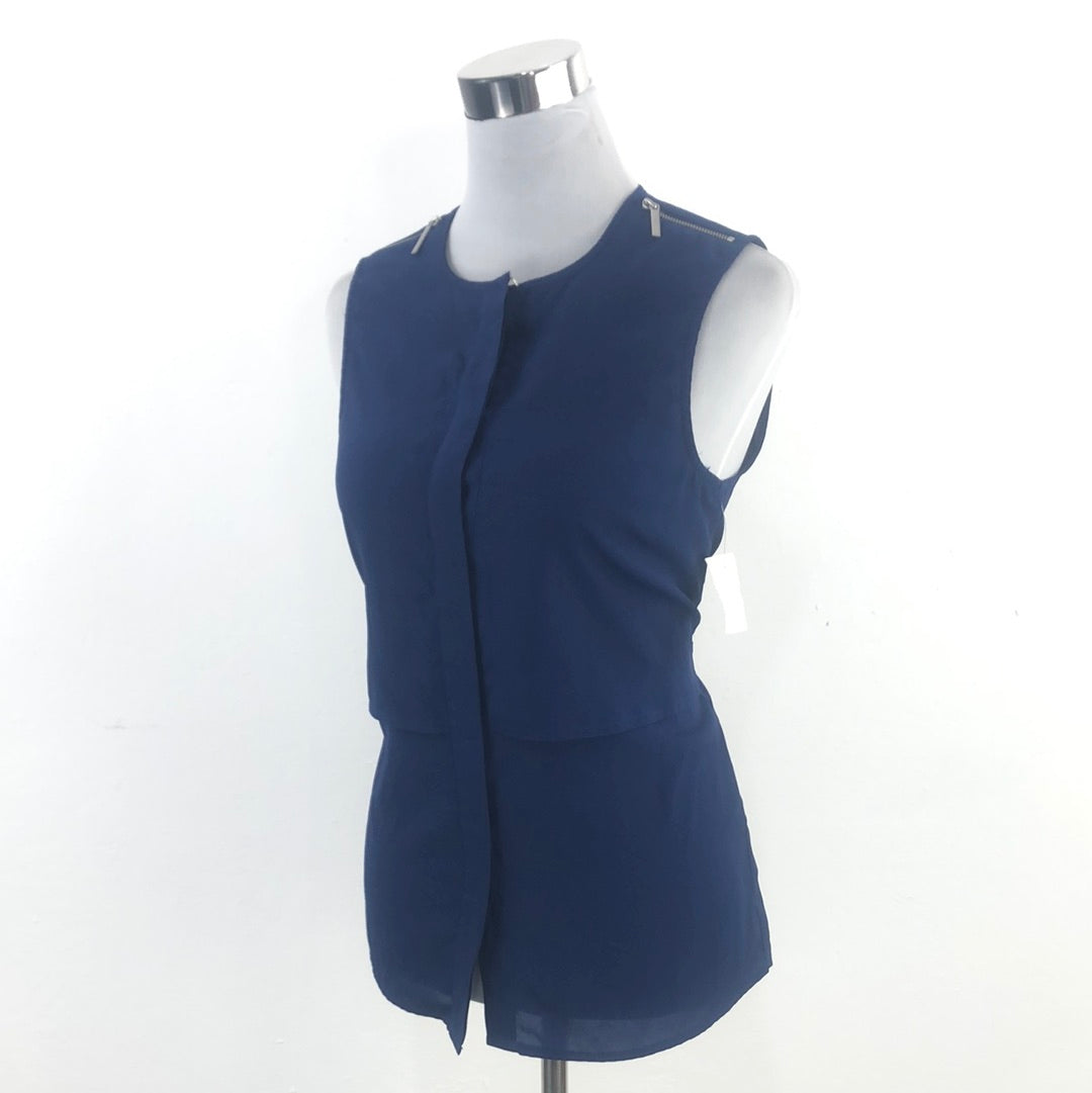 Blusa Azul Michael Kors