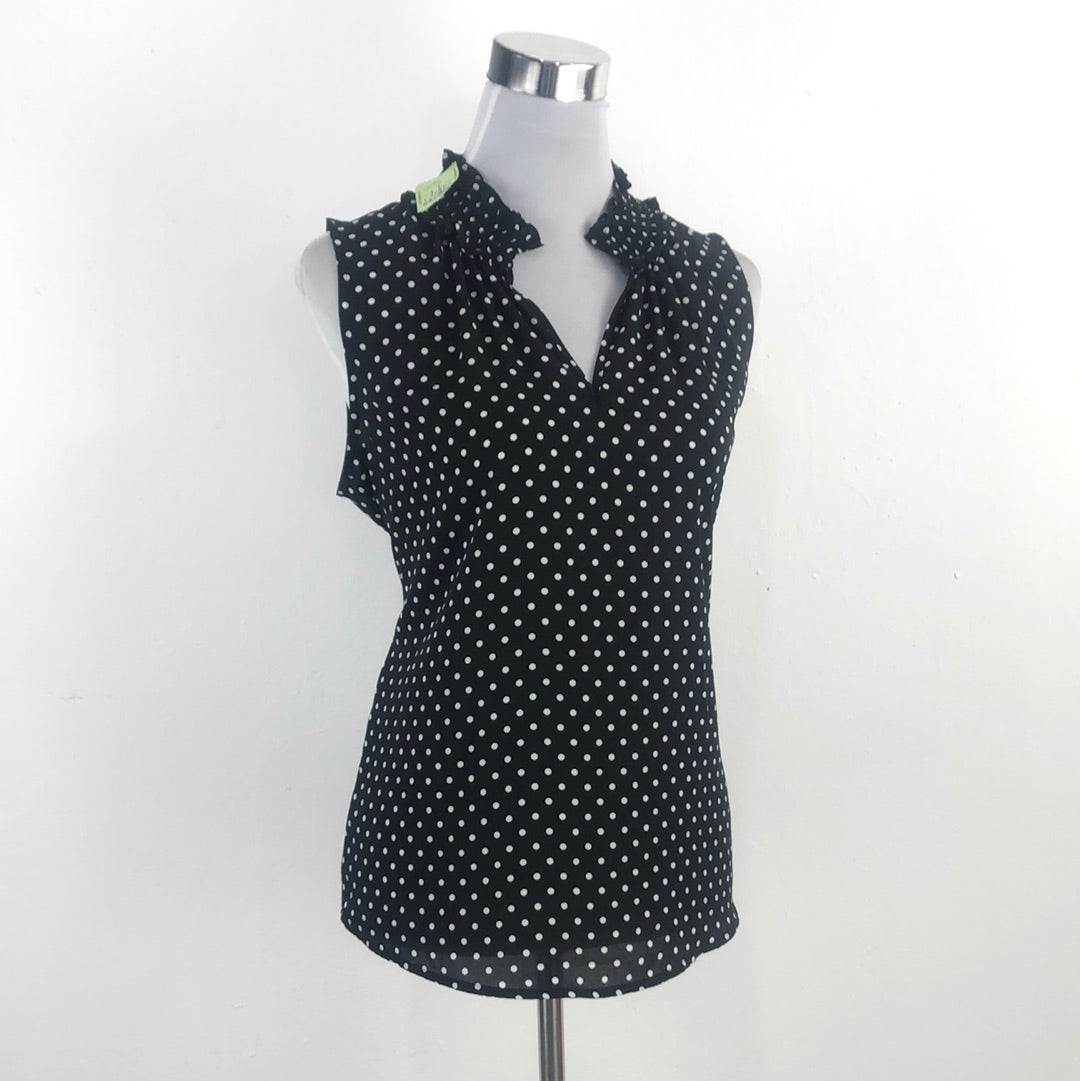 Blusa Negro de Lunares Cece