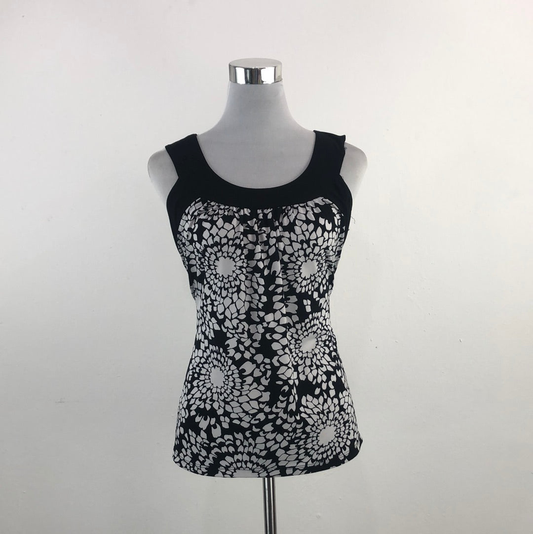 Blusa Negro de Flores American City Wear