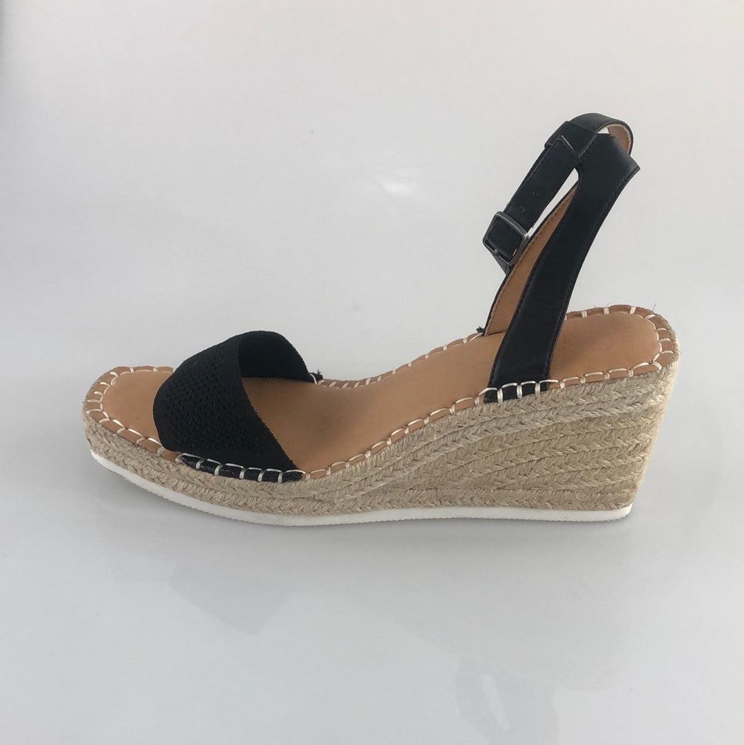 Zapatilla Negro Comfort Vintage