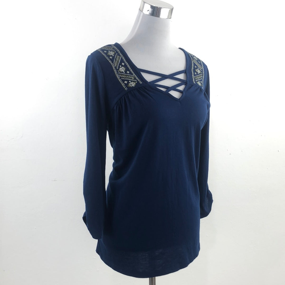 Blusa Azul Marino New Directions