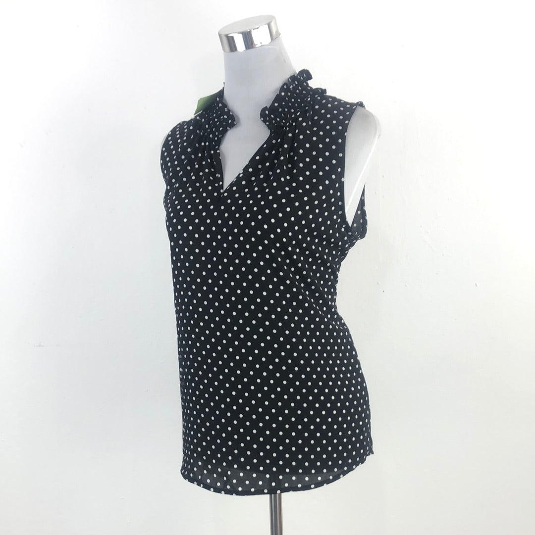 Blusa Negro de Lunares Cece