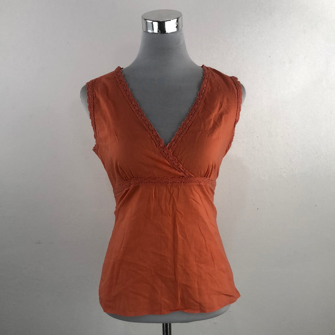 Blusa Naranja Banana Republic