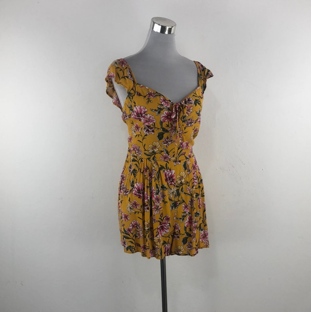 Enterizo Amarillo de Flores Xhilaration