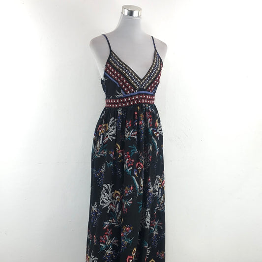 Vestido Negro de Flores