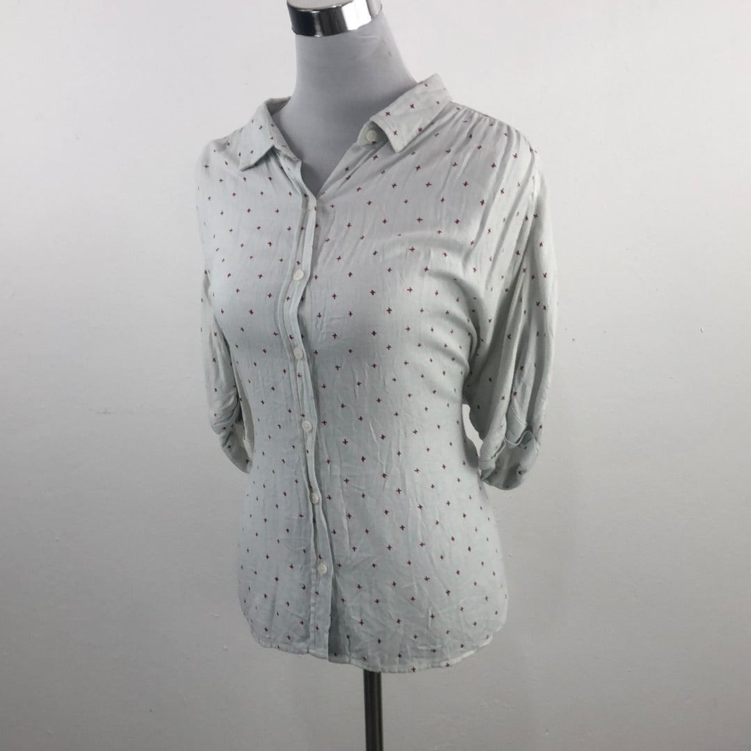 Blusa Blanco de Lunares Universal Thread