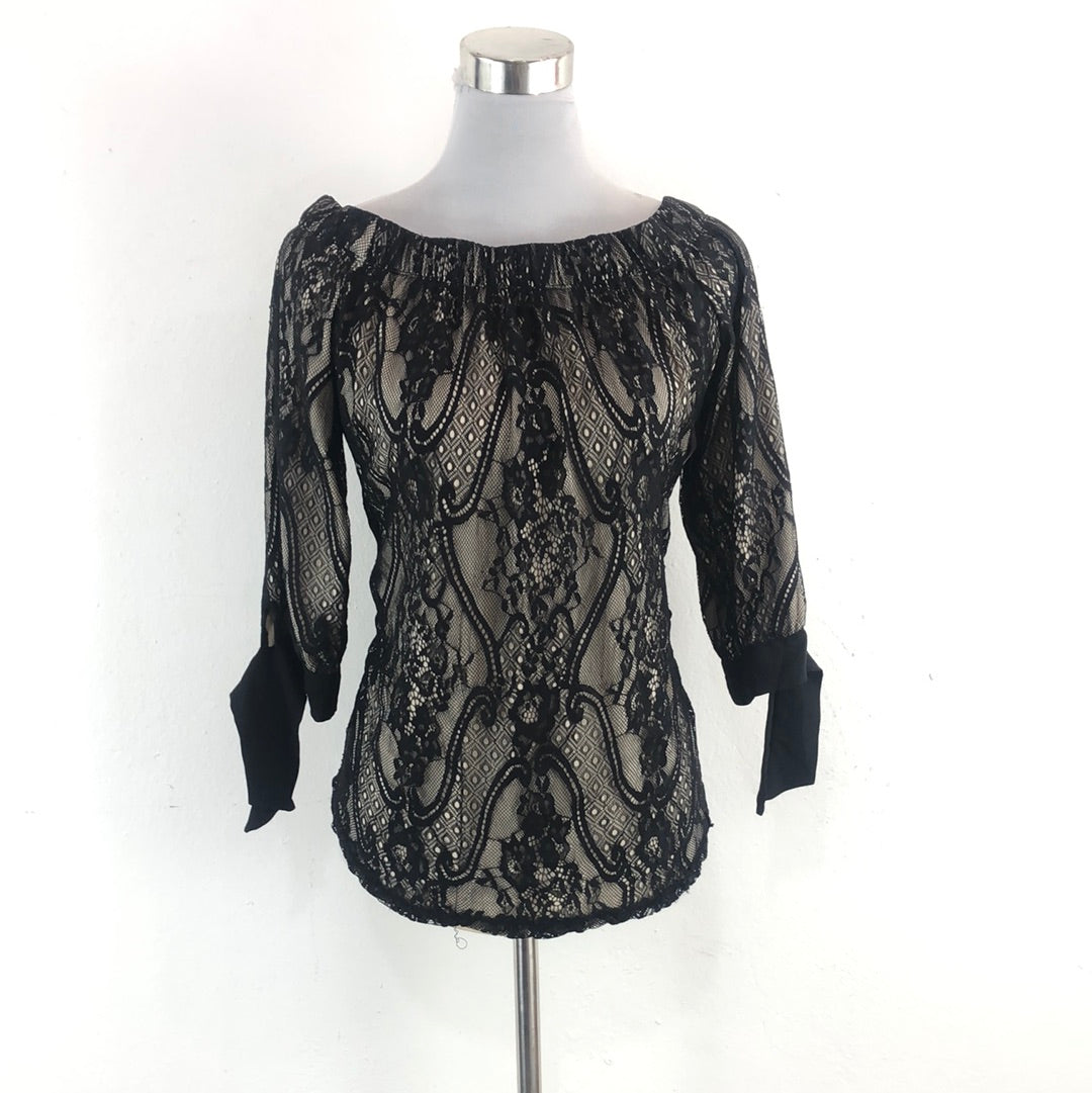 Blusa Negro Per Seption Concept