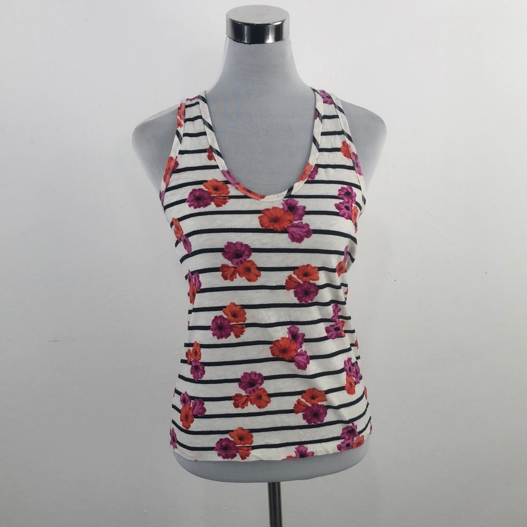 Blusa Blanco de Flores J.Crew