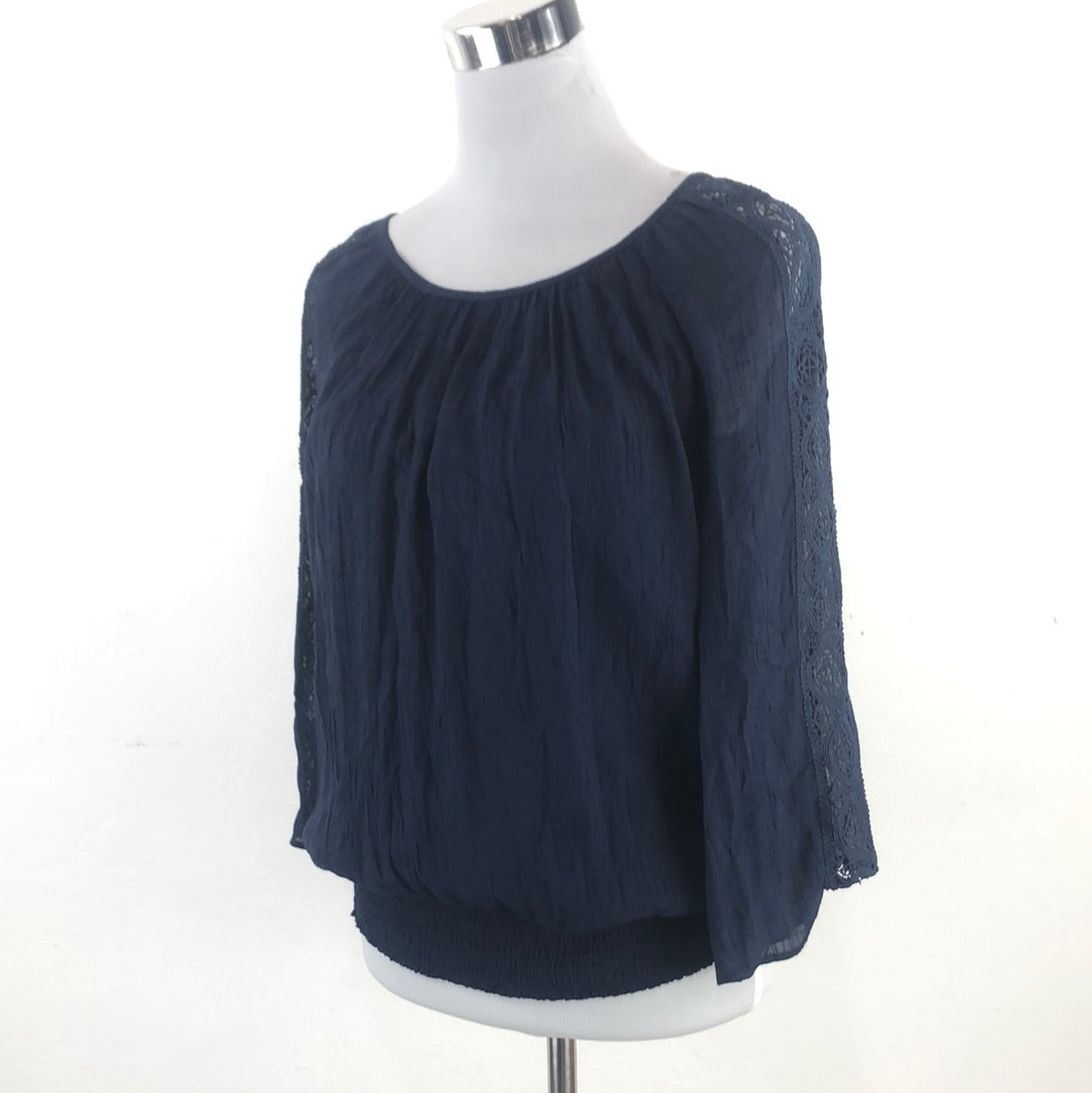 Blusa Azul Marino JM Collection