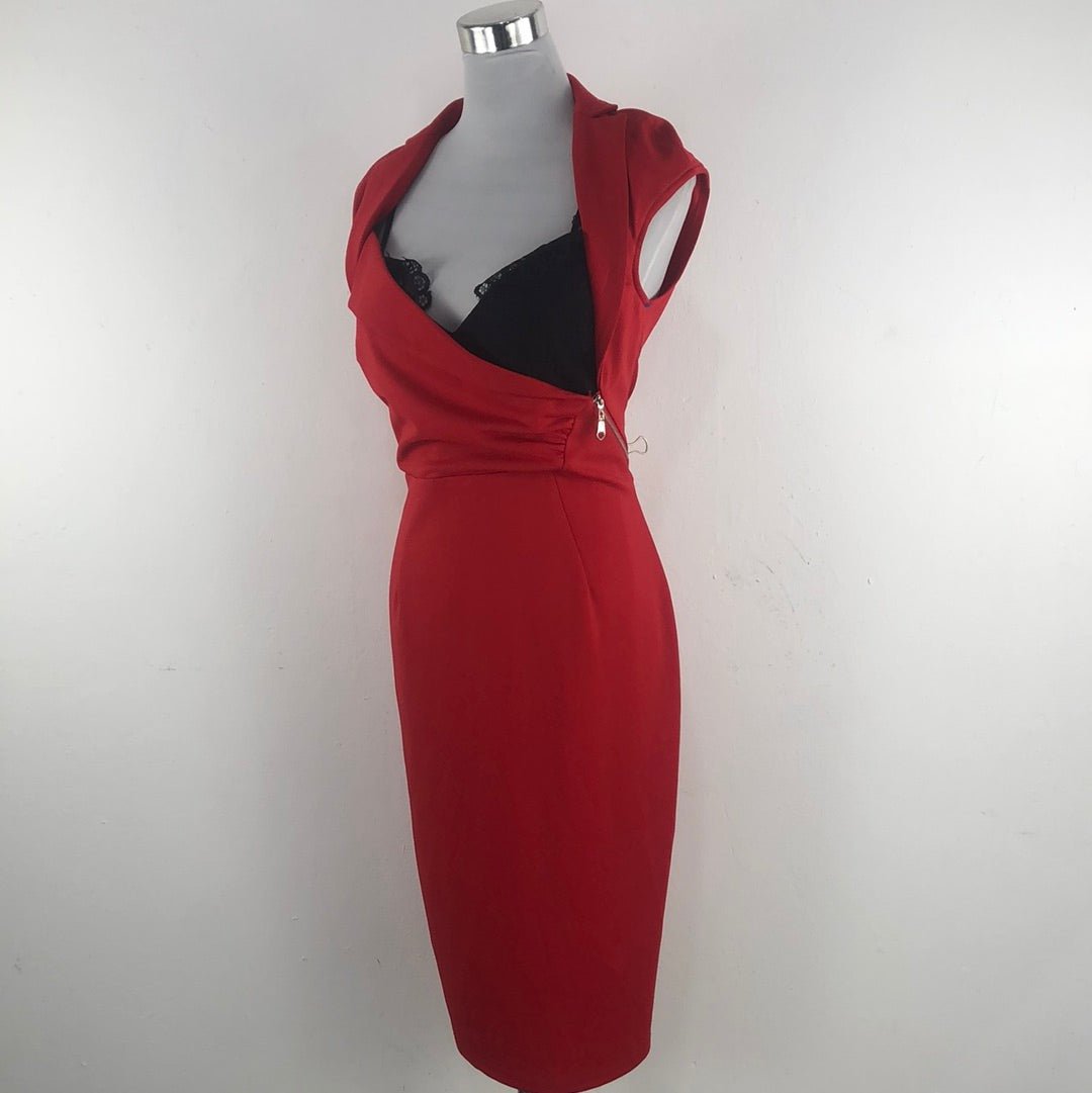 Vestido Rojo Vfshow