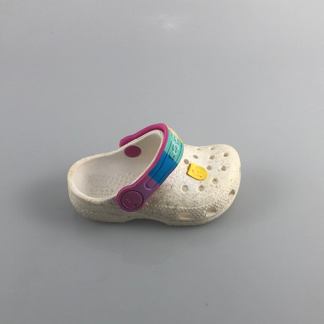Crocs Blanco de Brillo