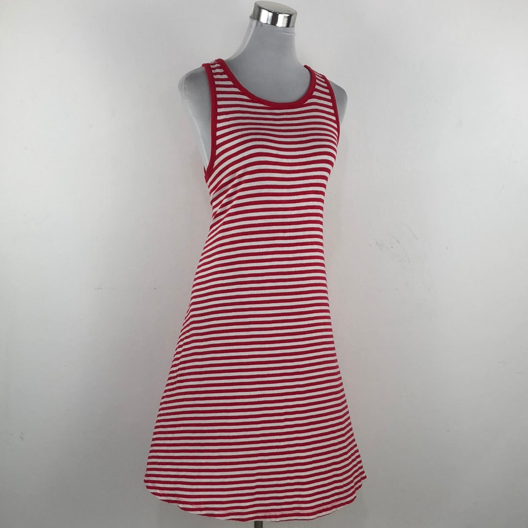 Vestido Rojo de Raya Old Navy
