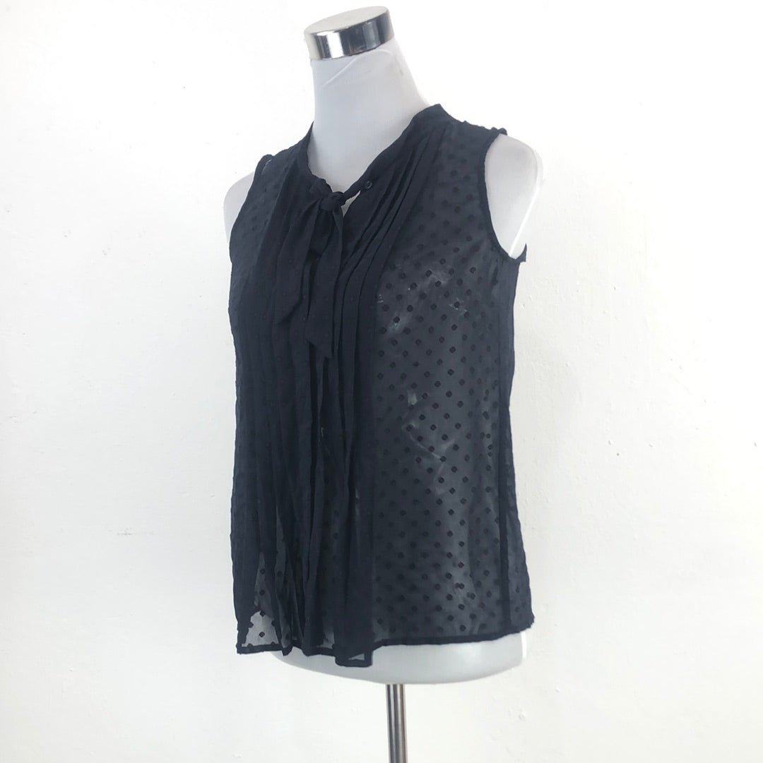 Blusa Azul Oscuro Ann Taylor Loft