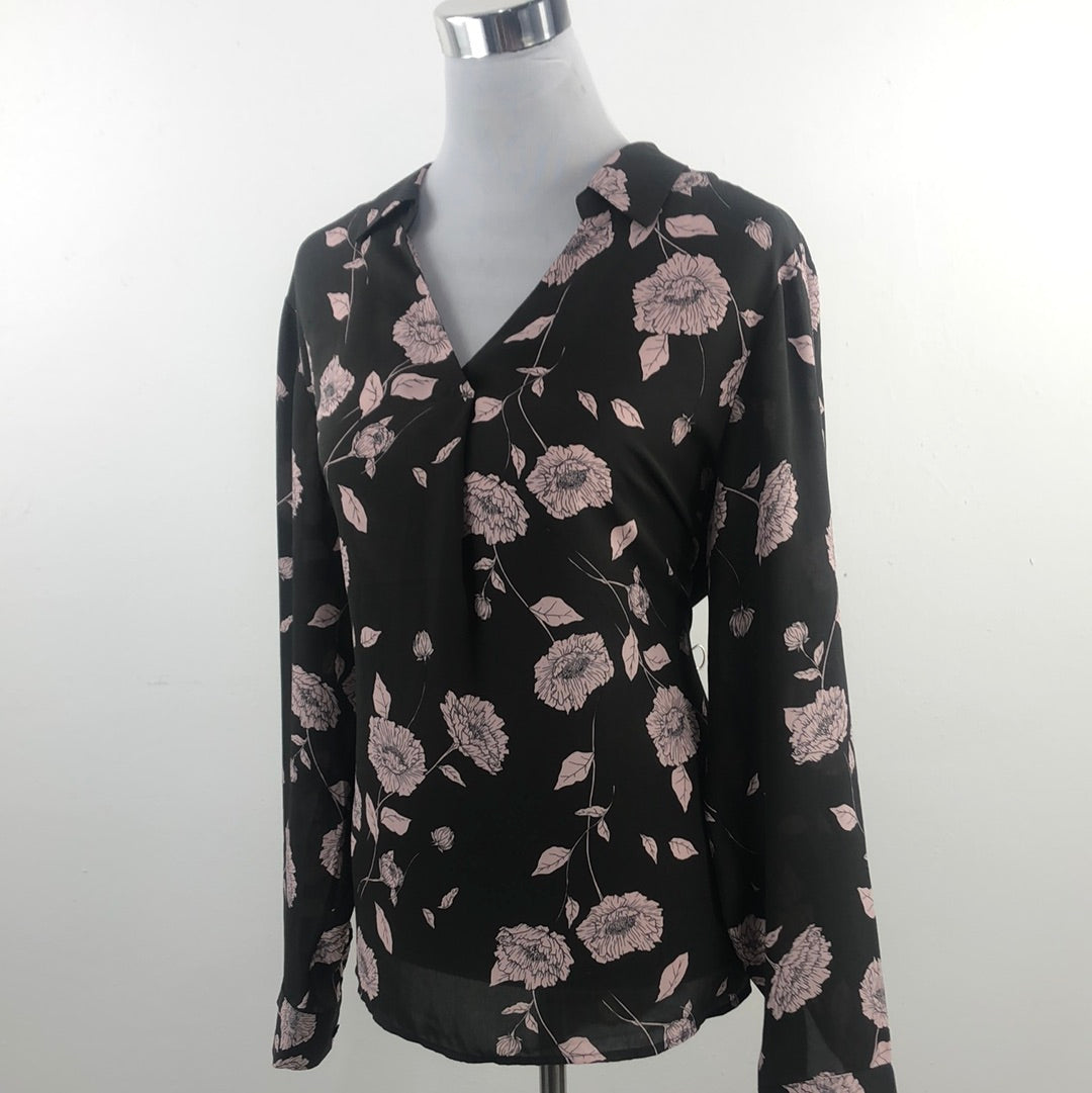 Blusa Gris de Flores Maurices