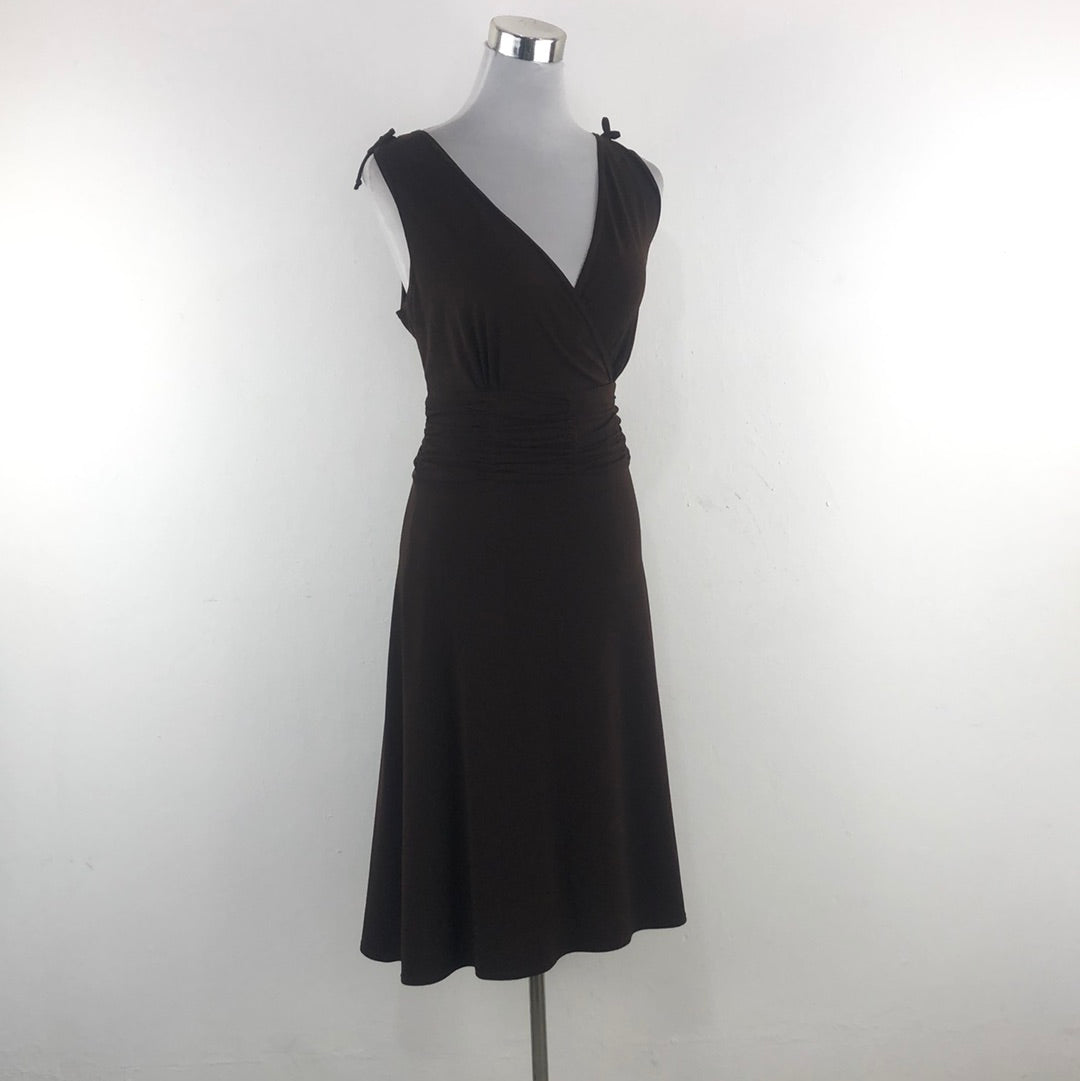Vestido Marron Dressbarn