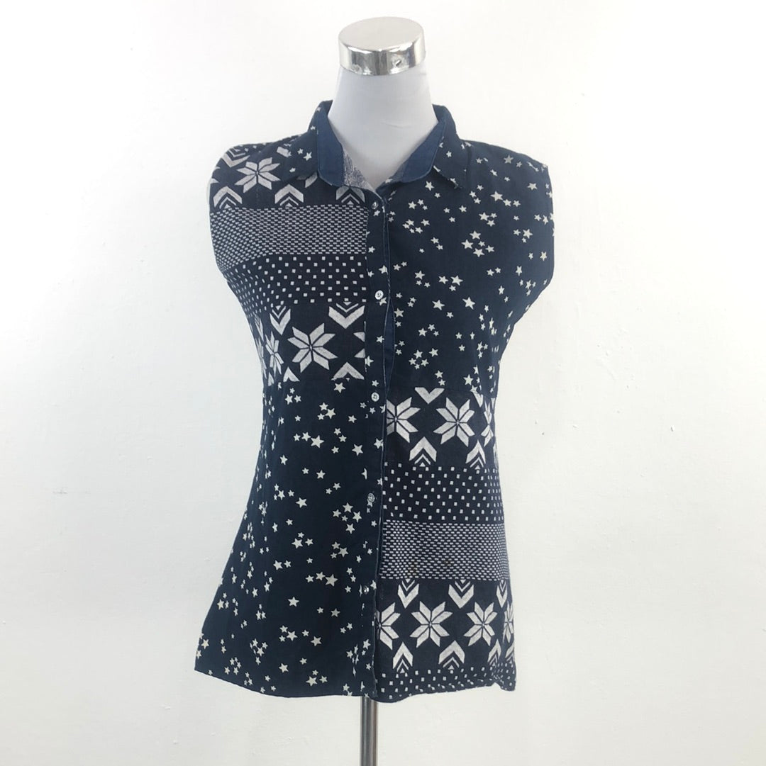 Camisa Azul Oscuro Kinza