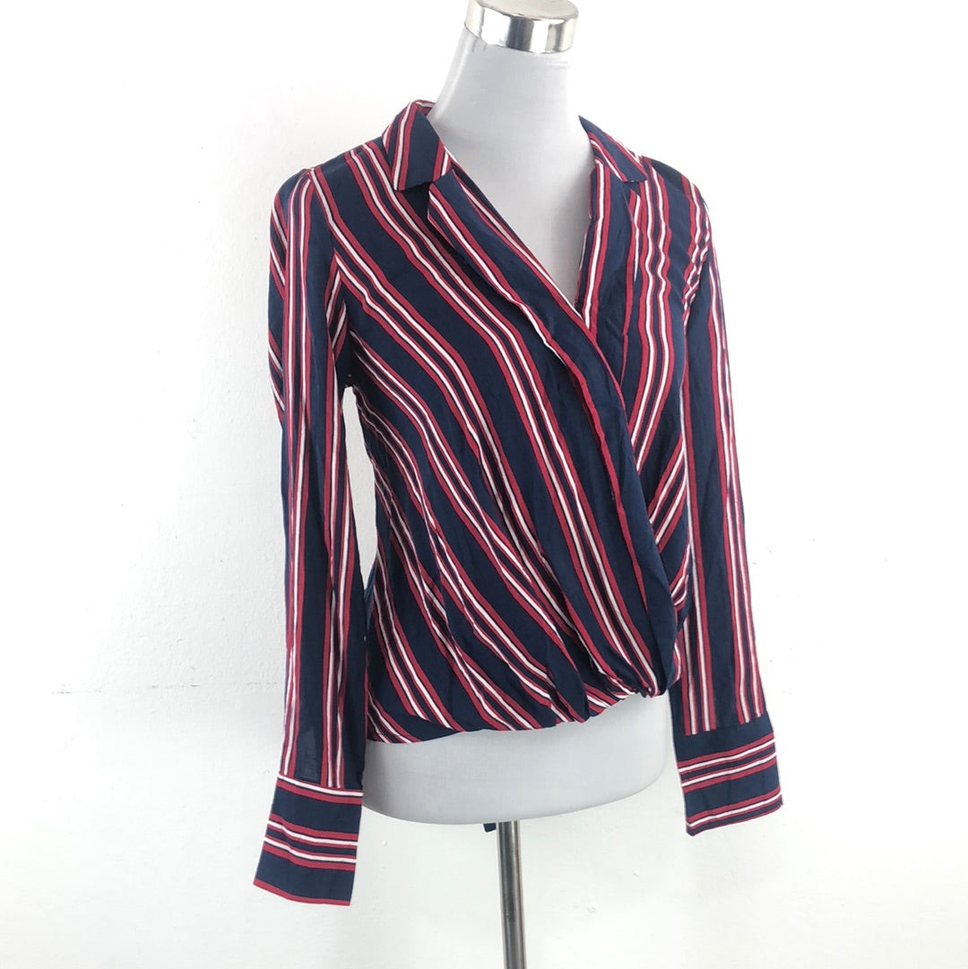 Blusa Azul de Raya New Look