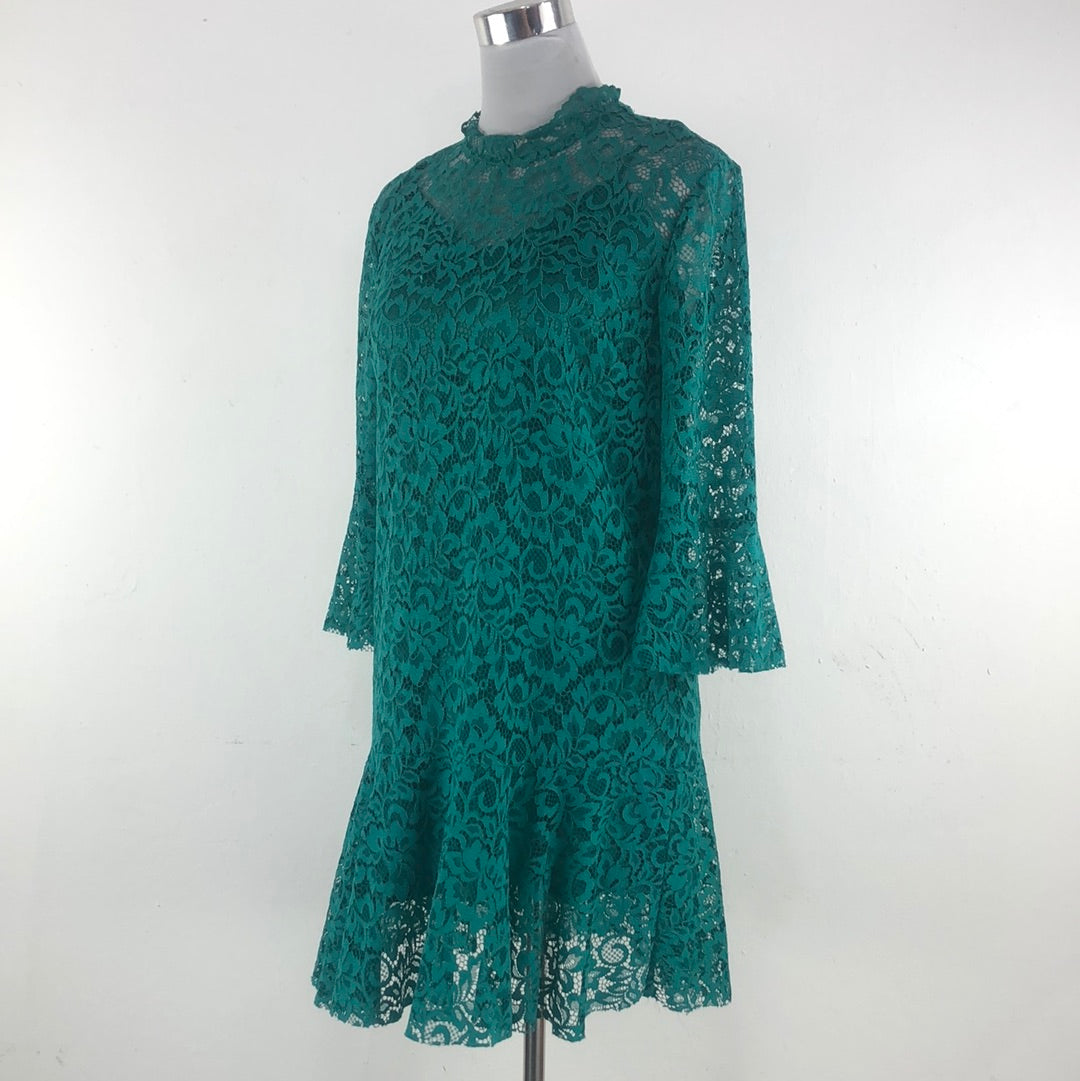 Vestido Verde Zara Woman