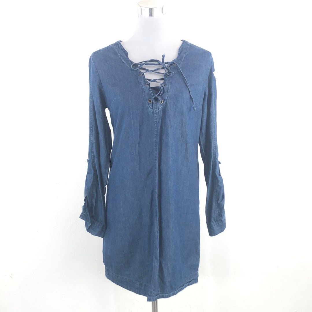 Vestido Jean Azul Cato