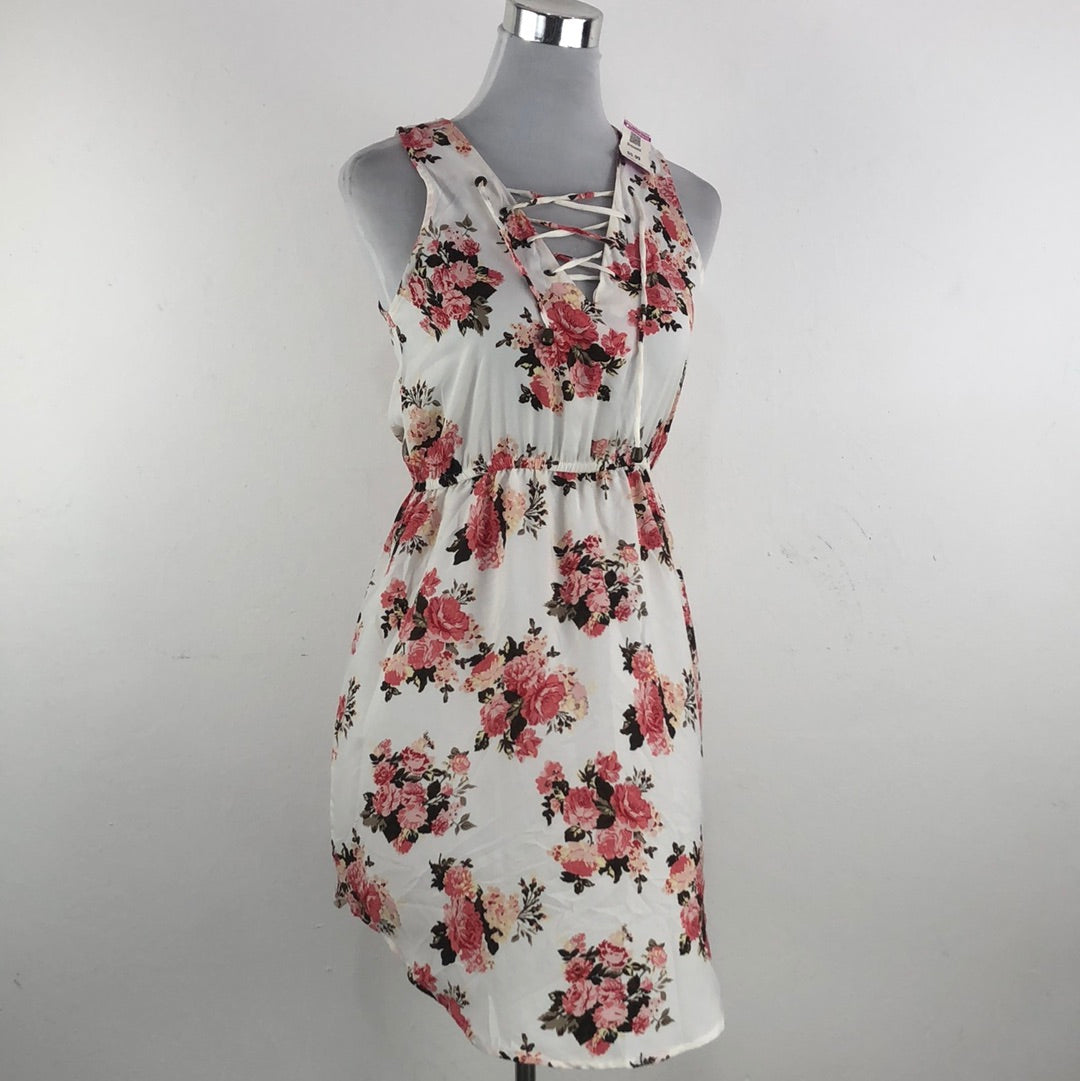 Vestido Blanco de Flores Wishful Park