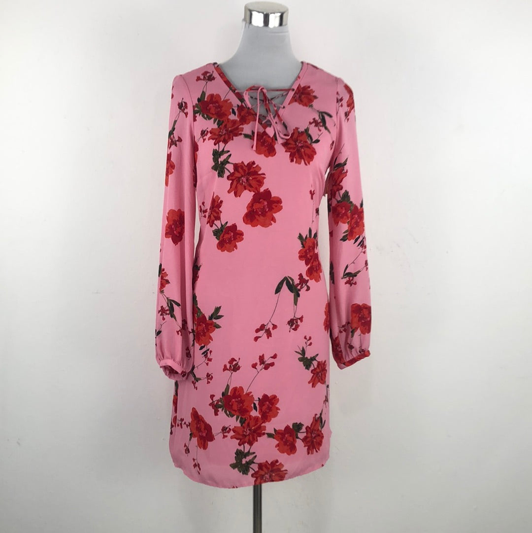 Vestido Rosado de Flores Worthington