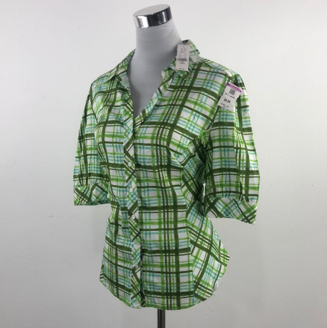 Camisa Verde New York Company