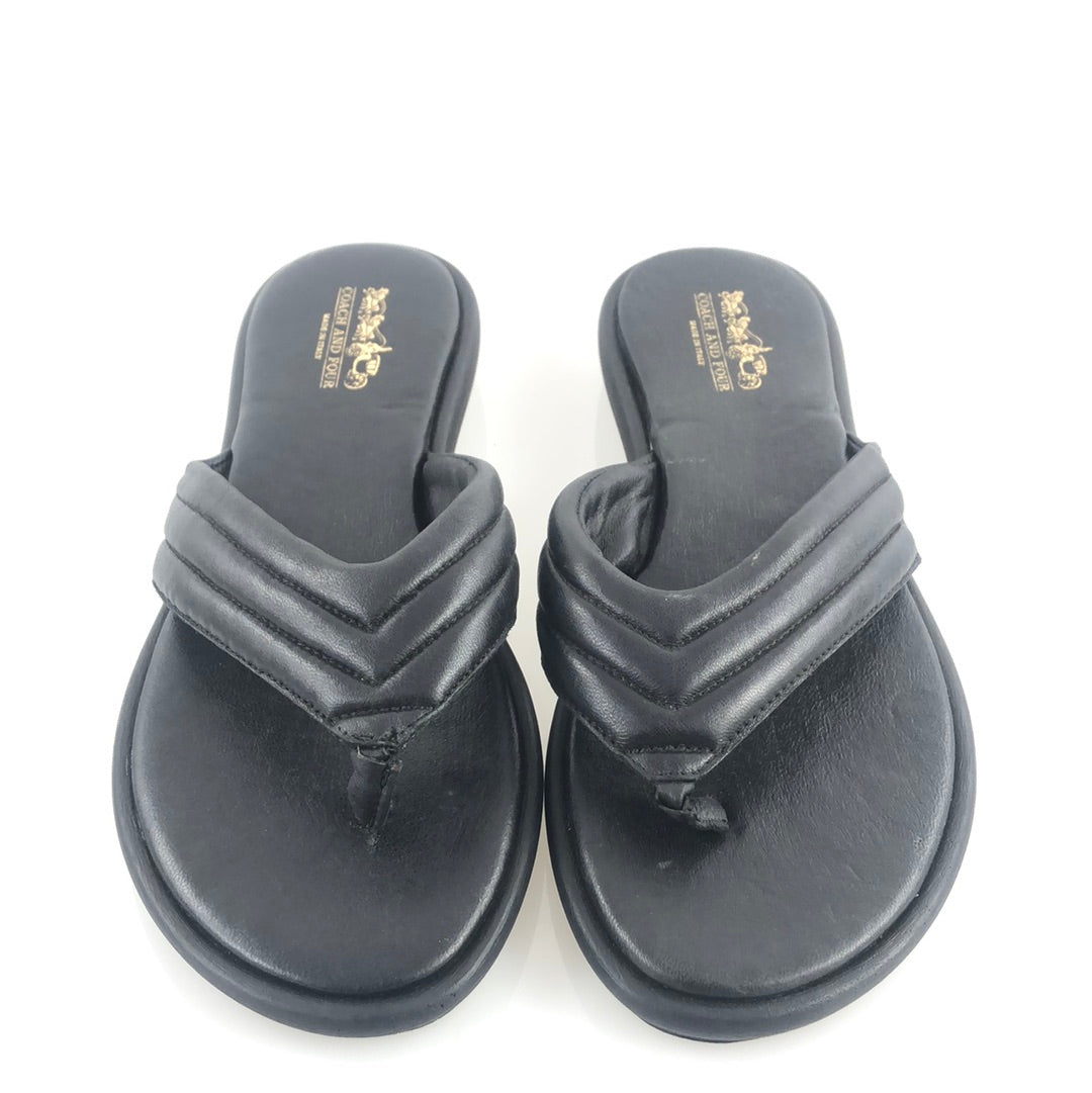 Sandalia Negro Coach and Four