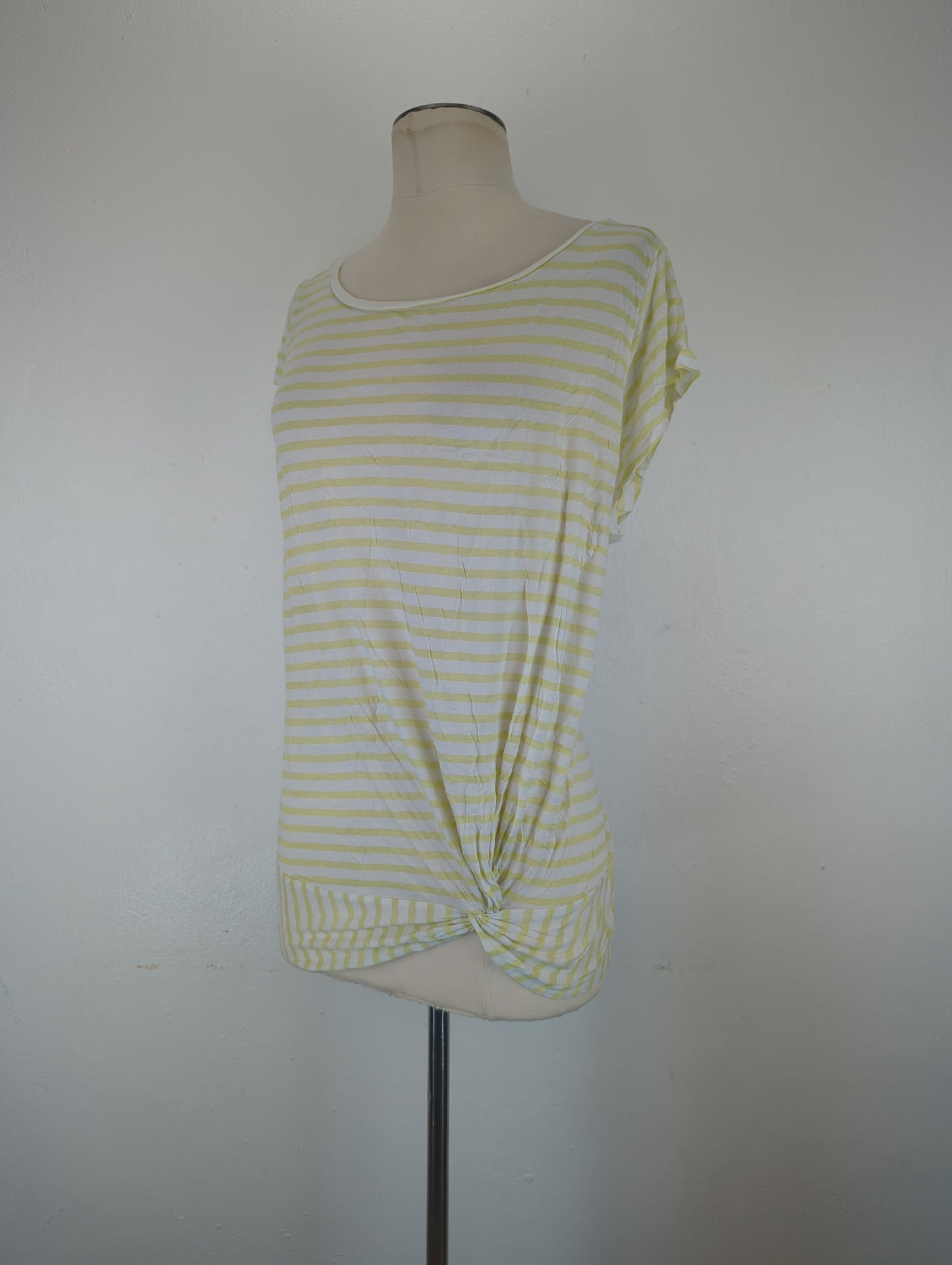 Camiseta Verde limon de Rayas Loft