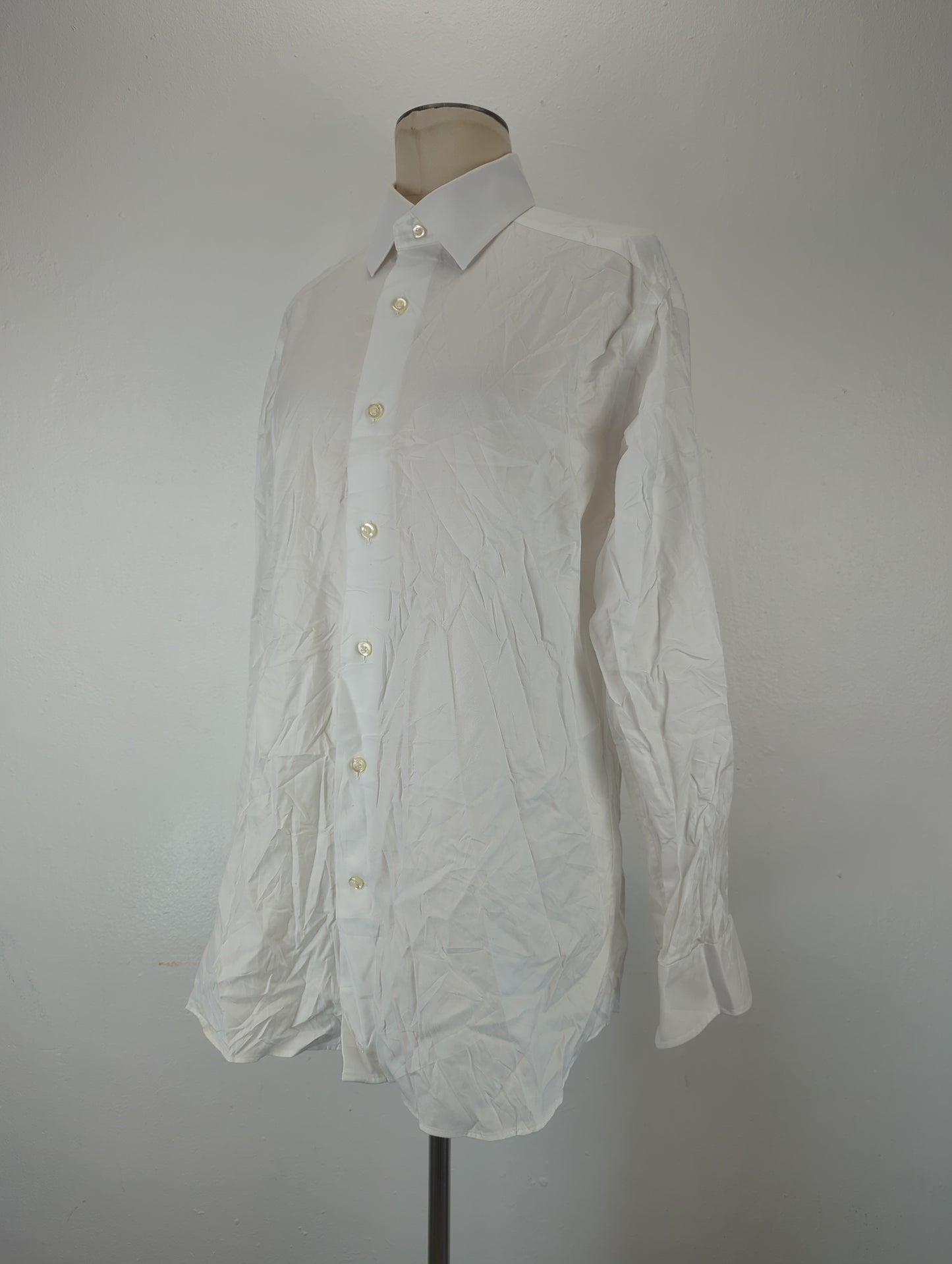 Camisa Blanco David Donahue