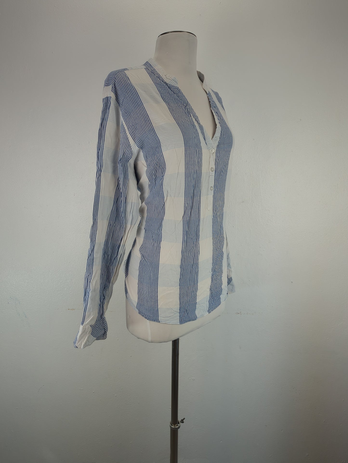 Camisa Blanco de Rayas Riders Lee